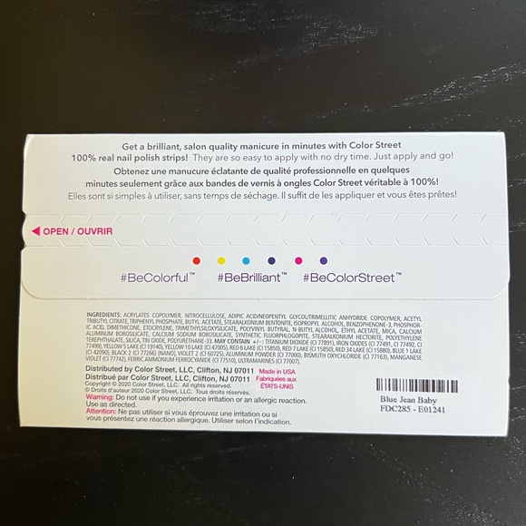 💅 Color Street Blue Jean Baby (retired) - Picture 3 of 3